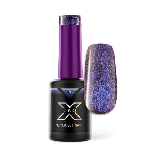 Ojă Semipermanentă LaQ X 8 ml - Galactic Blue X097 - Galaxy