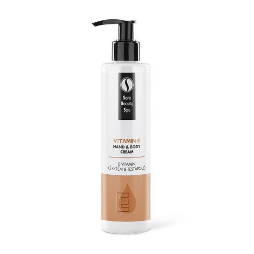 Cremă hidratantă pentru mâini și corp Vitamina E - 250 ml