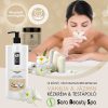 Cremă hidratantă pentru mâini și corp cu aromă de Vanilie și Iasomie - 1000 ml
