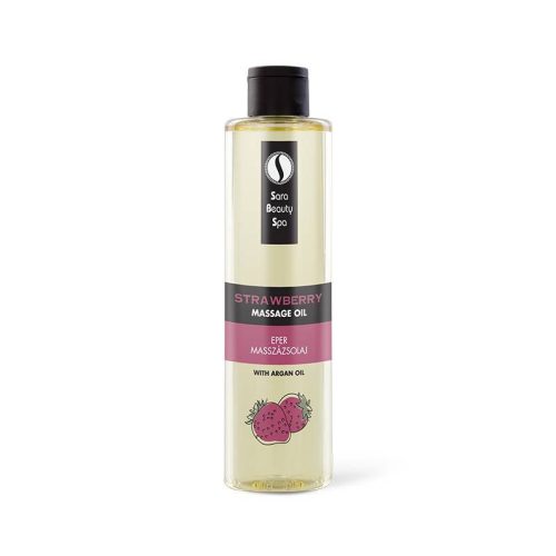 Ulei de masaj cu aromă de căpșuni - 250 ml
