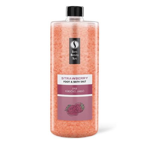 Sare de baie revigorantă pentru corp și picioare -aromă Căpșuni 1320 gr 