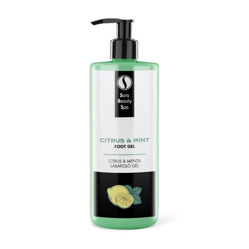 Gel revigorant pentru picioare - Lămâie și Mentă - 500 ml