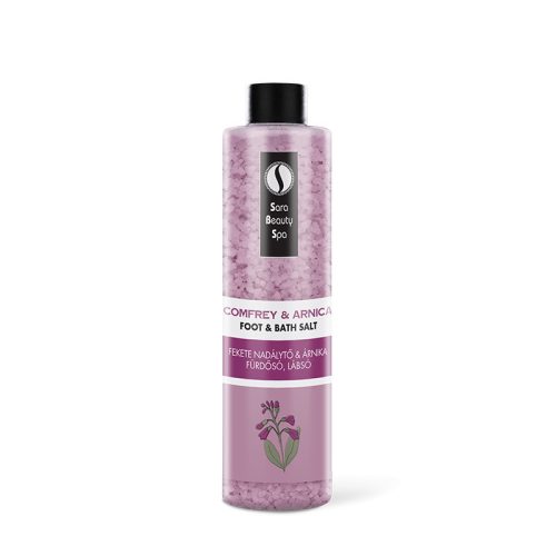 Sare de baie de corp și picioare pentru relaxarea mușchilor - Arnică & Tătăneasă 330 gr