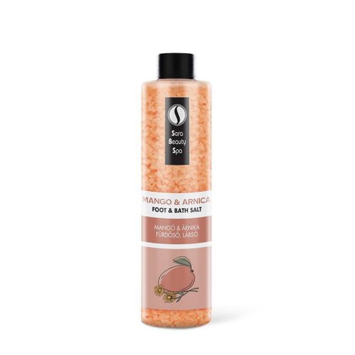 Sare de baie pentru corp și picioare regenerantă -Mango & Arnică 330 gr