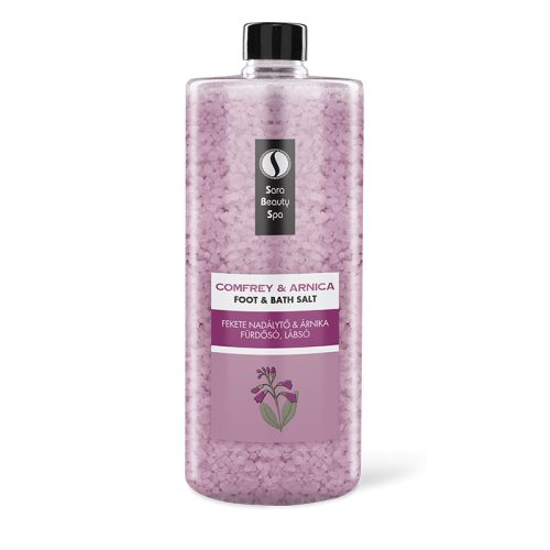 Sare de baie de corp și picioare pentru relaxarea mușchilor - Arnică &Tătăneasă 1320 gr
