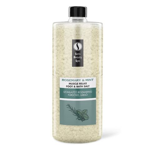 Sare de baie de corp și picioare pentru relaxarea mușchilor - Rozmarin și Agrișe 1320 gr