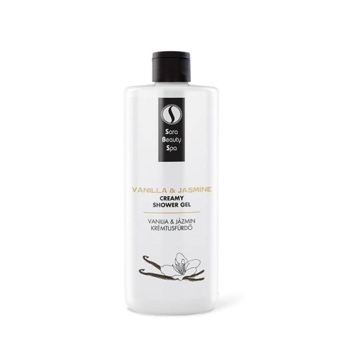 Gel de duș cremă cu aromă de Vanilie și Iasomie 500 ml